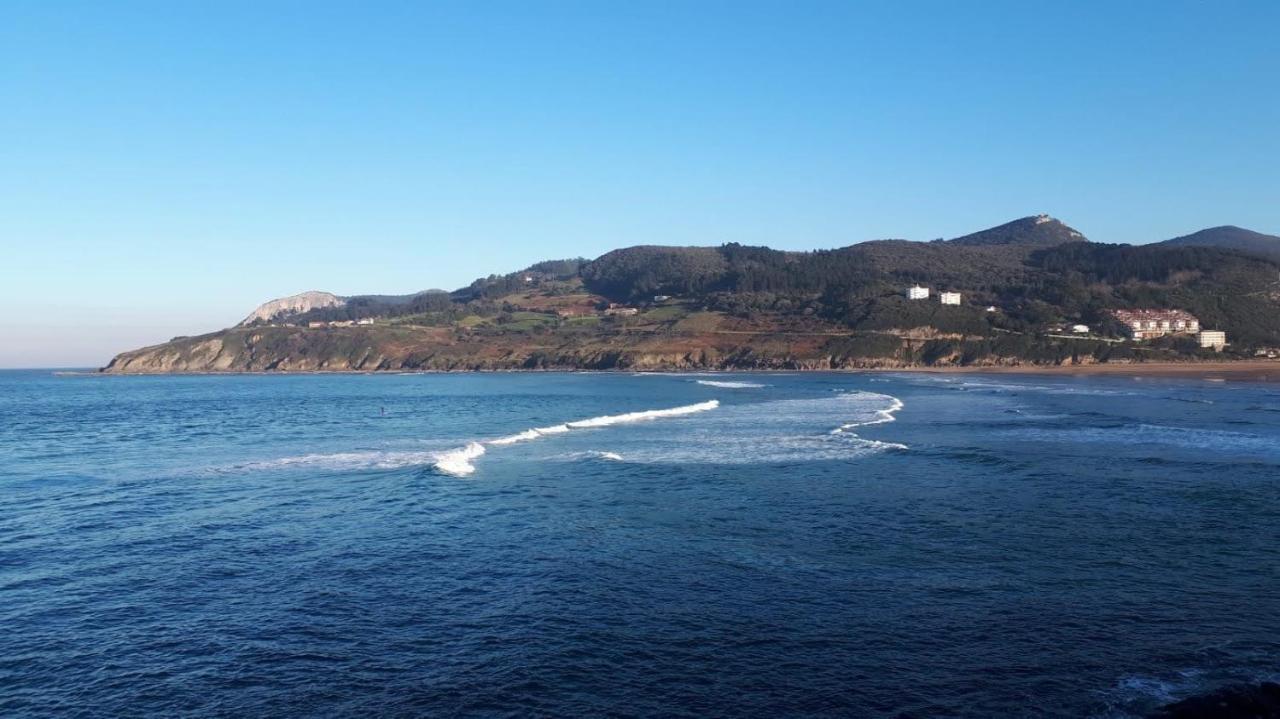 Mundaka Bihotzean Con Parking Gratuito Apartman Kültér fotó