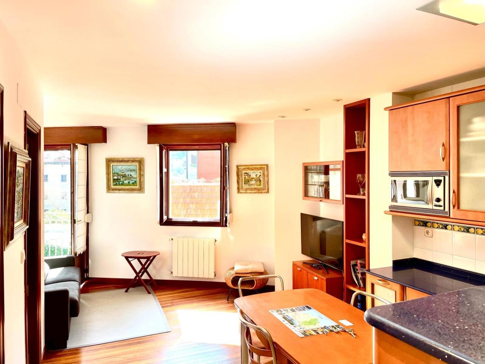 Mundaka Bihotzean Con Parking Gratuito Apartman Kültér fotó
