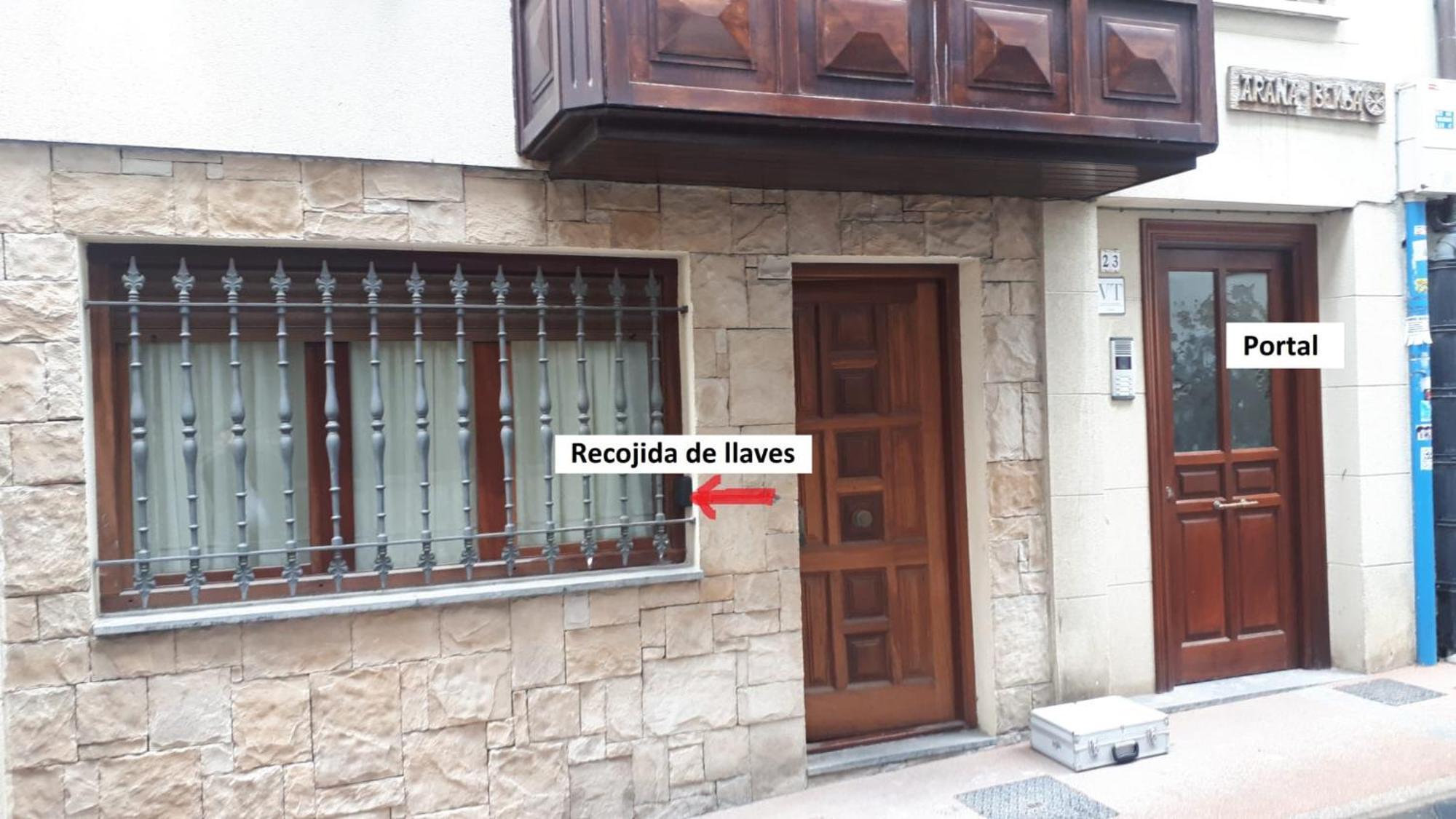 Mundaka Bihotzean Con Parking Gratuito Apartman Kültér fotó
